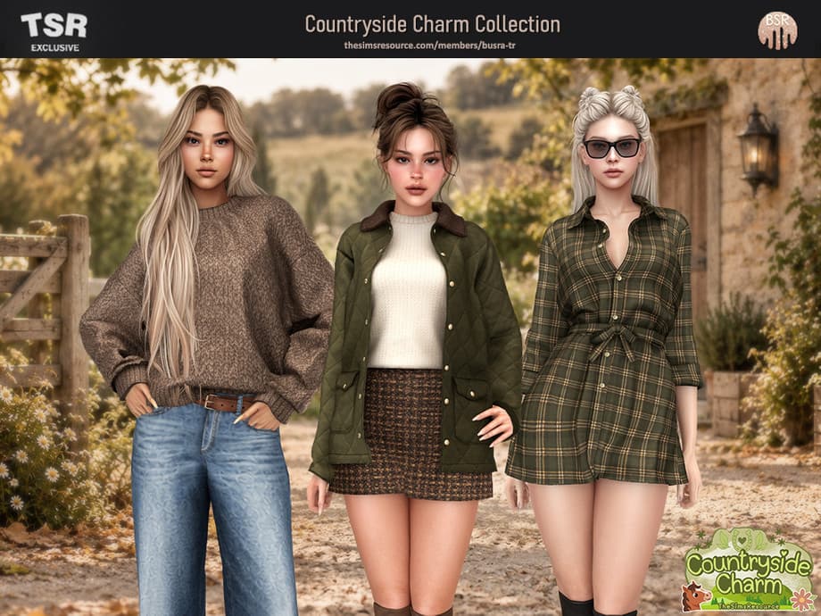 Коллекция одежды Countryside Charm Collection